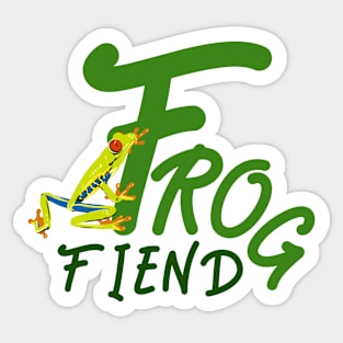 Frog fiend Sticker